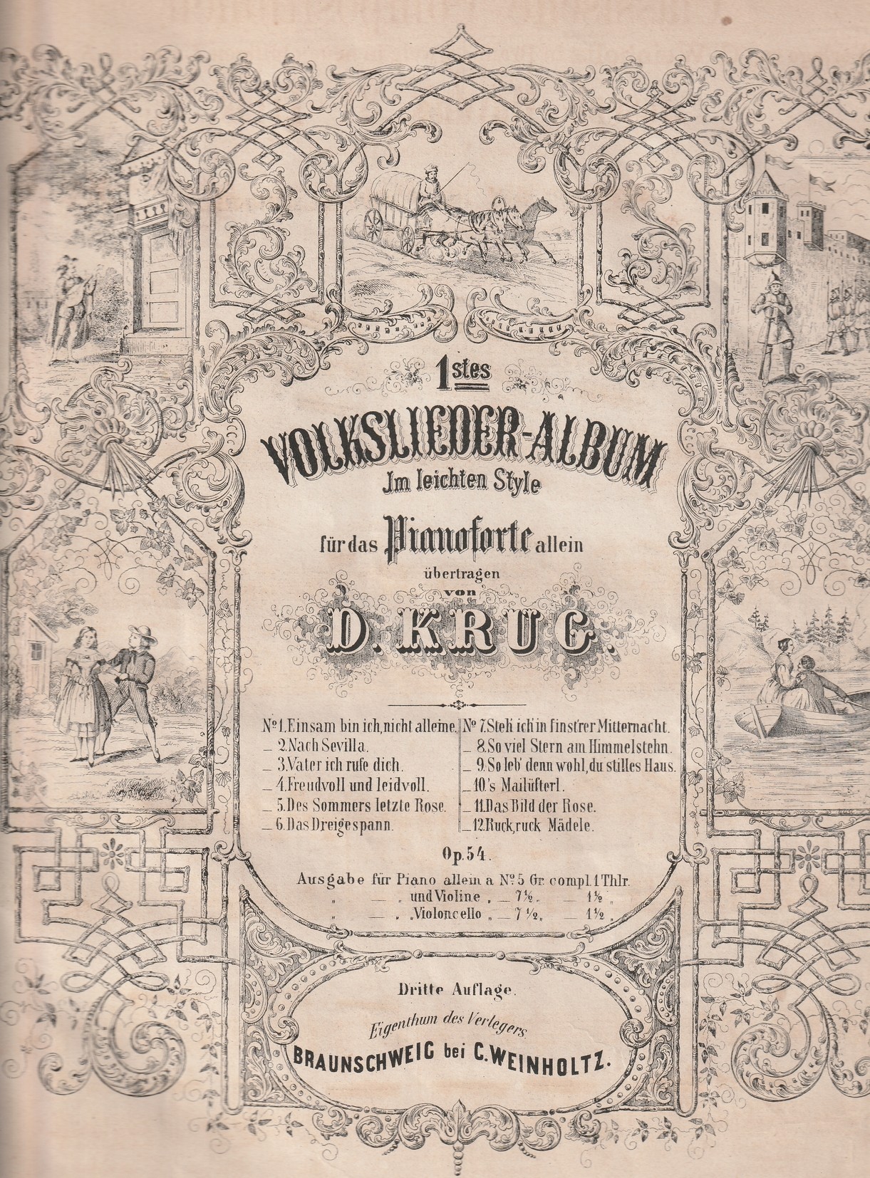 1stes Volkslieder-Album (Kulturverein Guntersblum CC BY-NC-SA)