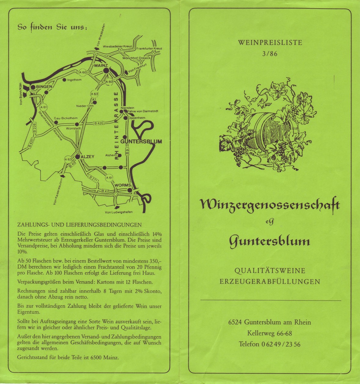 Winzergenossenschaft Guntersblum 1972-1990 (Kulturverein Guntersblum CC BY-NC-SA)