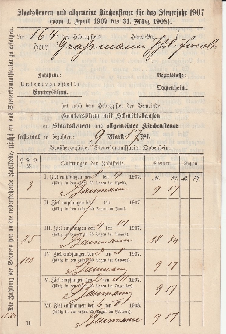 Steuerformulare (Kulturverein Guntersblum CC BY-NC-SA)