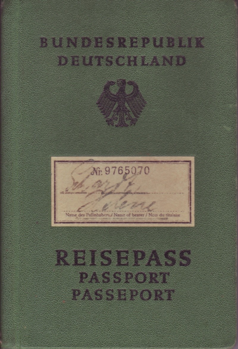 Reisepass Bundesrepublik Deutschland (Kulturverein Guntersblum CC BY-NC-SA)