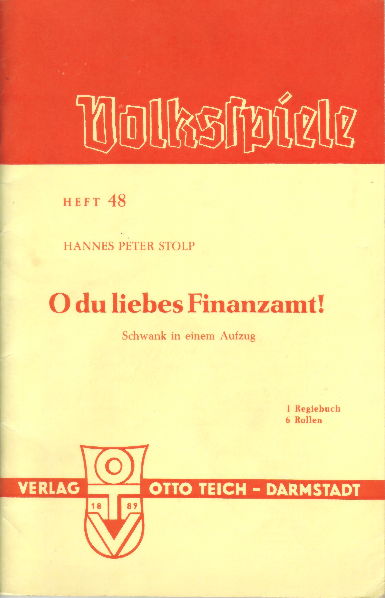 O du liebes Finanzamt (Kulturverein Guntersblum CC BY-NC-SA)