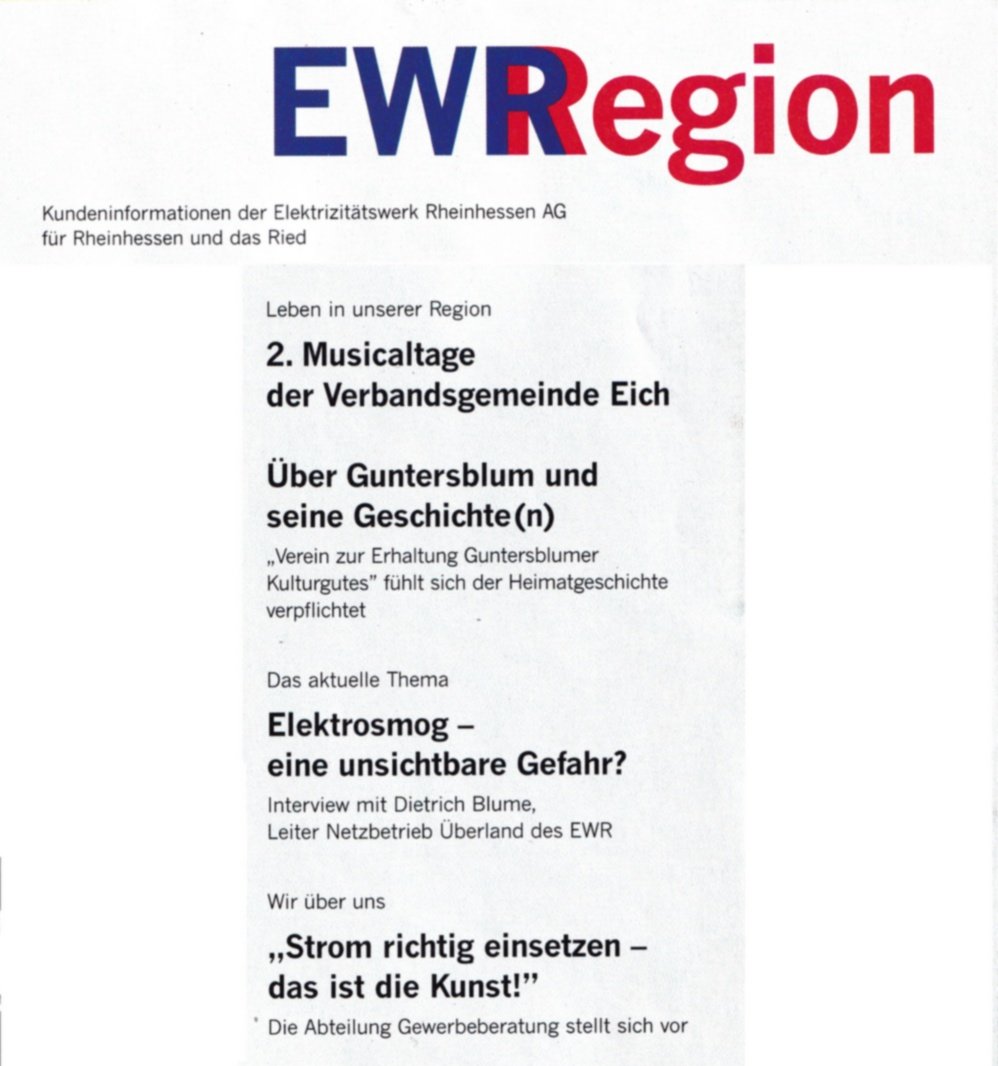 EWR Region 1/1997 (Kulturverein Guntersblum CC BY-NC-SA)