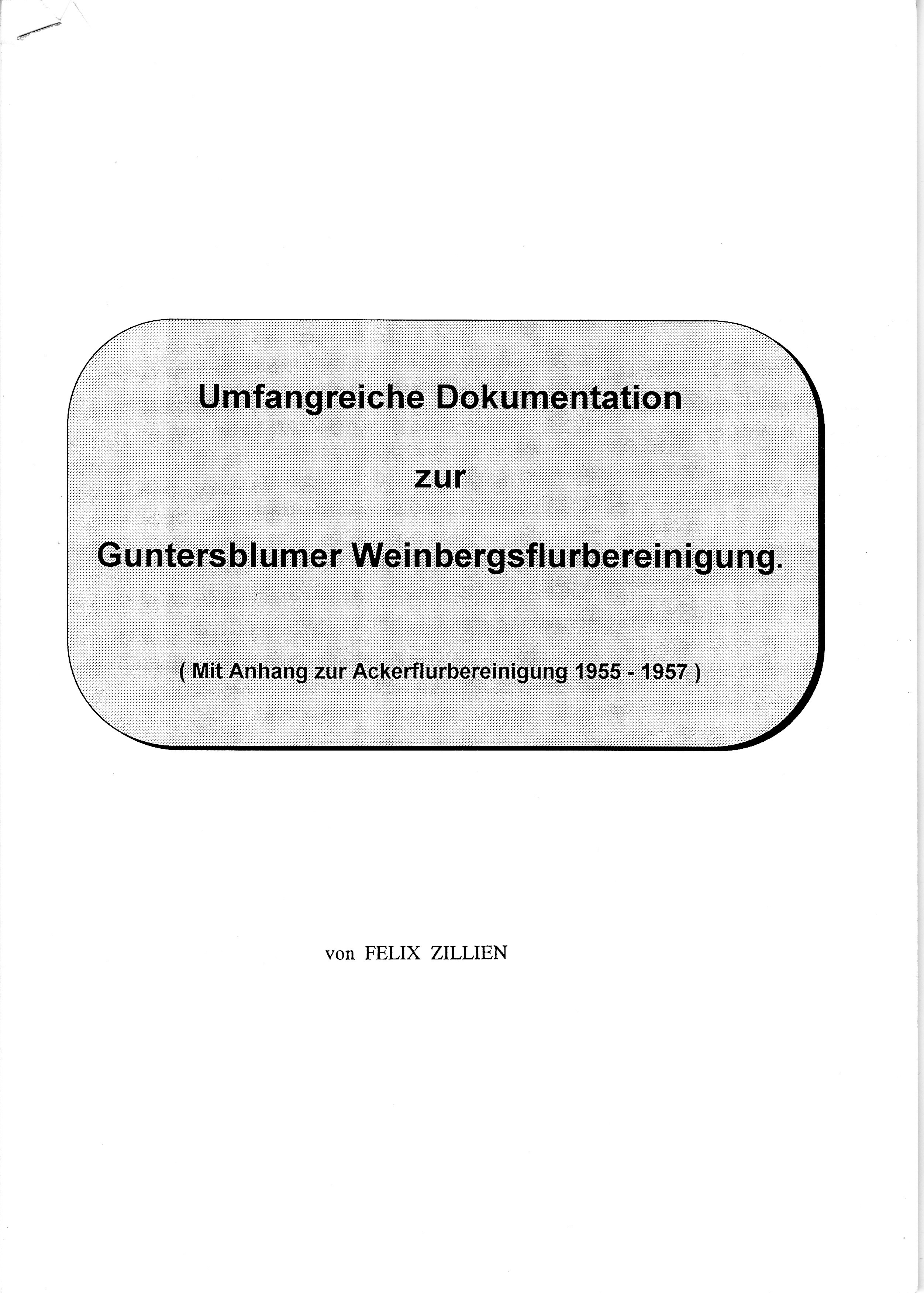 Unfangreiche Dokumentation zur Guntersblumer Weinbergsflurbereinigung (Museum Guntersblum  im Kellerweg 20 CC BY-NC-SA)