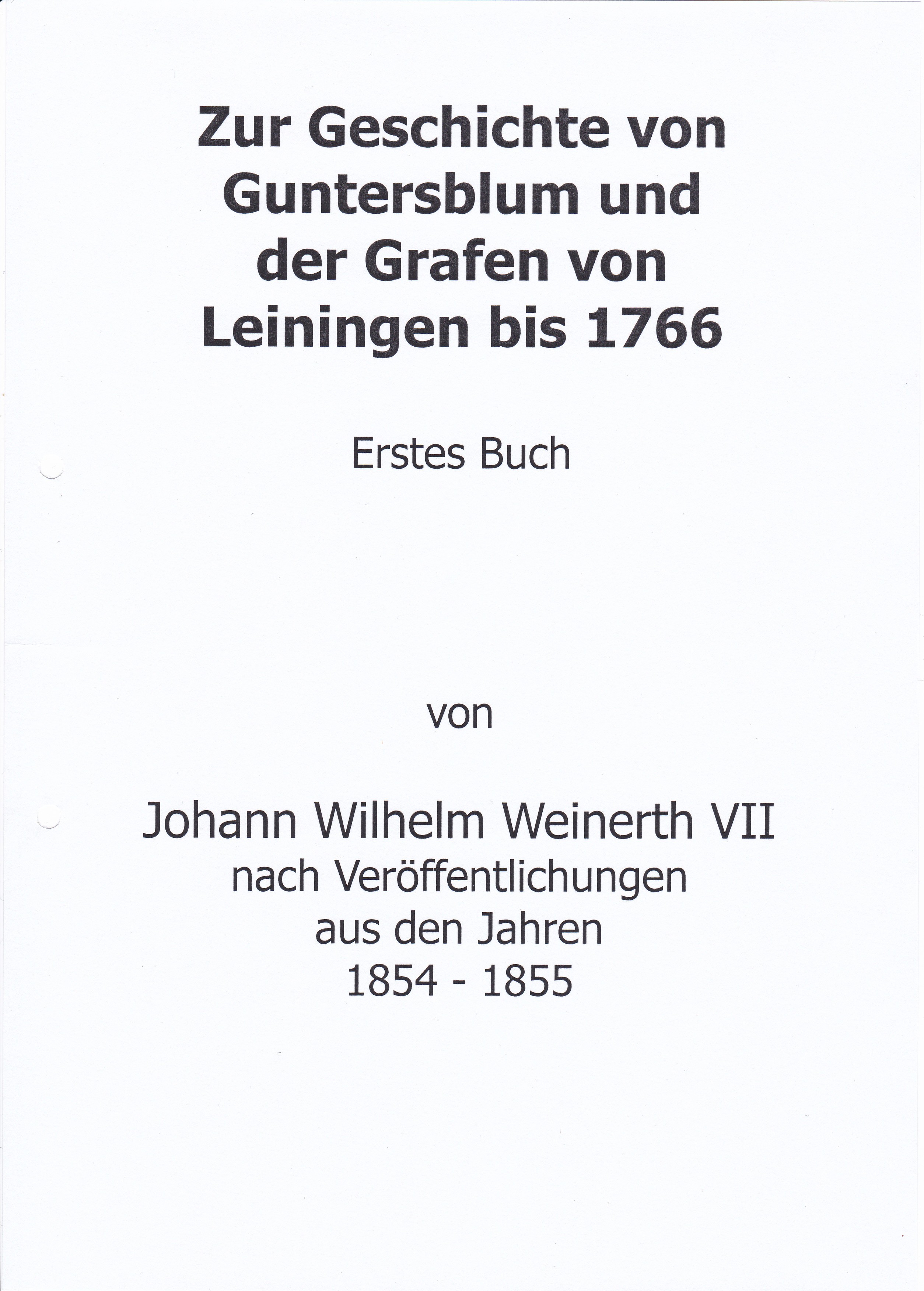 Zur Geschichte von Guntersblum und der Grafen von Leiningen (Museum Guntersblum  im Kellerweg 20 CC BY-NC-SA)