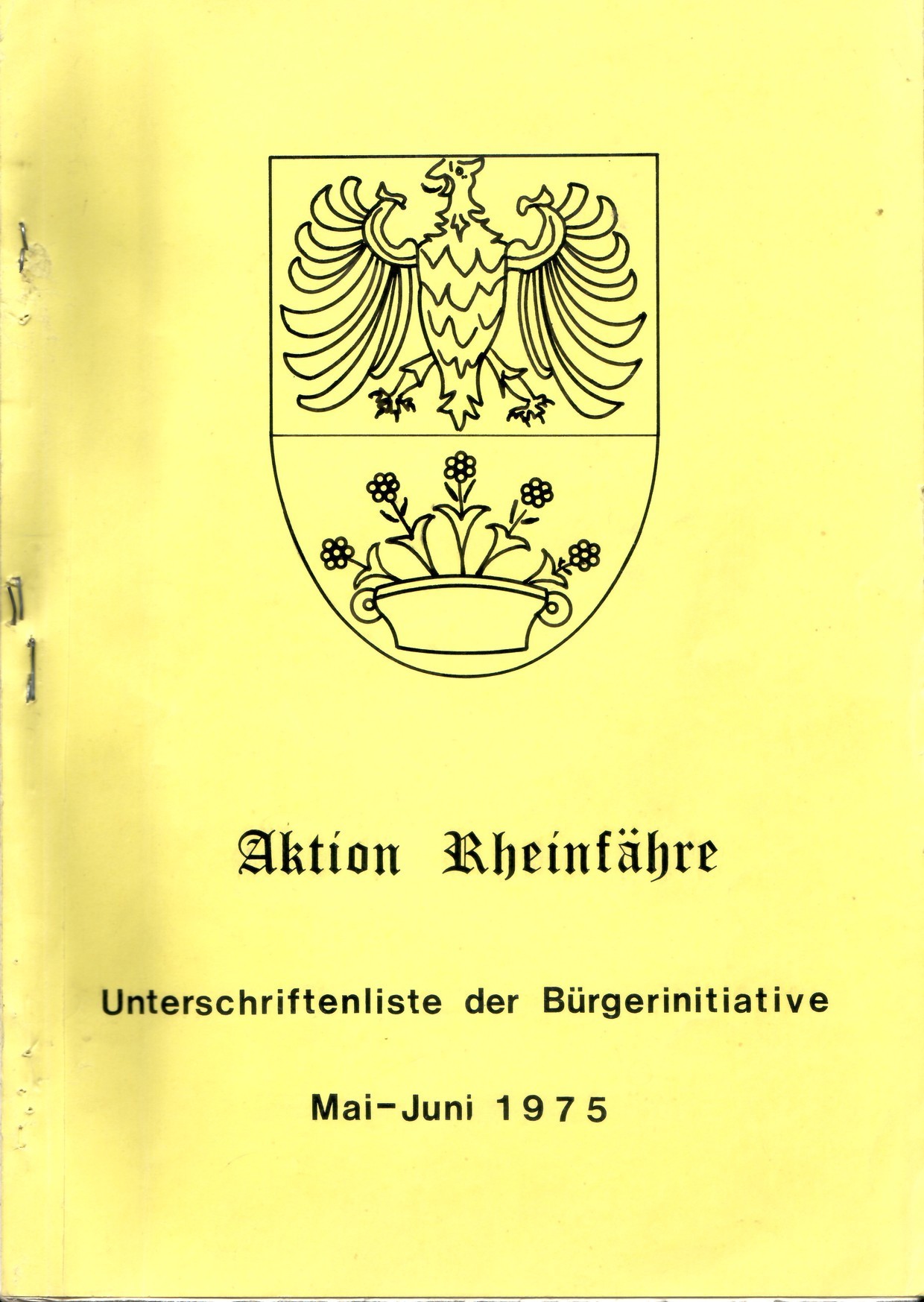 Aktion Rheinfähre 1975 (Kulturverein Guntersblum CC BY-NC-SA)