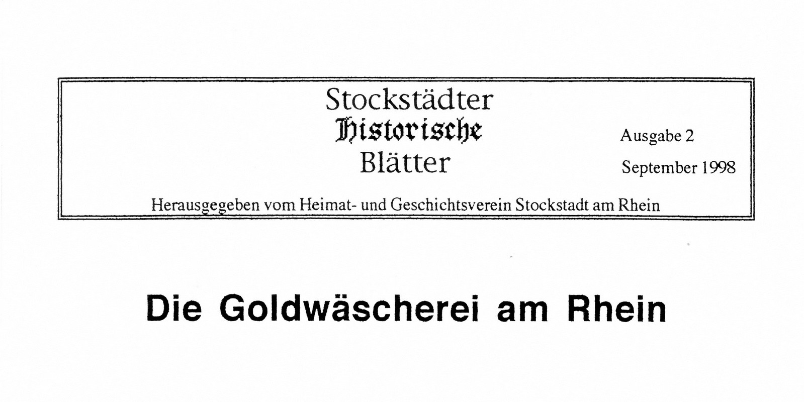 Die Goldwäscherei am Rhein (Kulturverein Guntersblum CC BY-NC-SA)