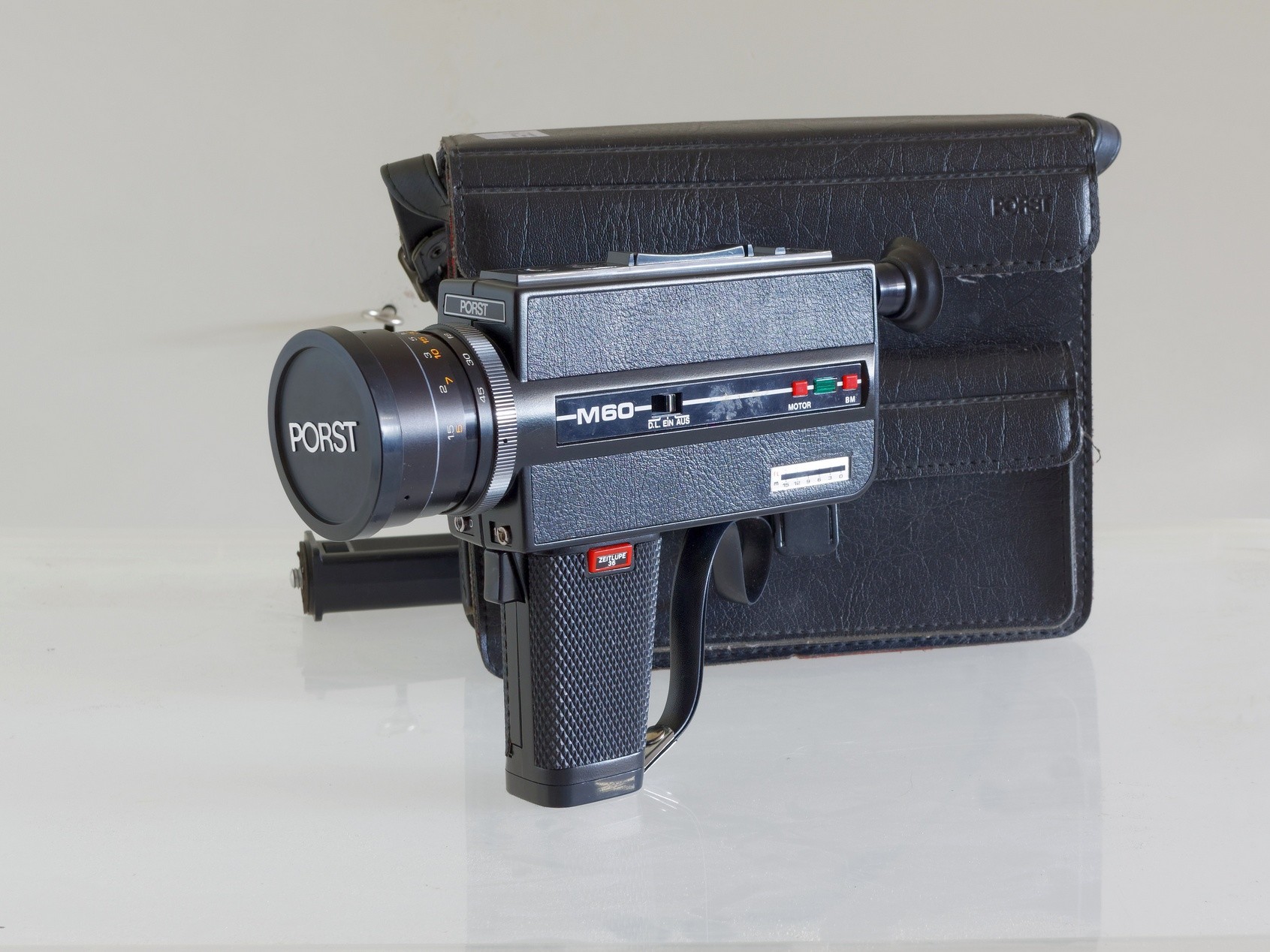 Porst Filmkamera M60 (Museum Guntersblum CC BY-NC-SA)