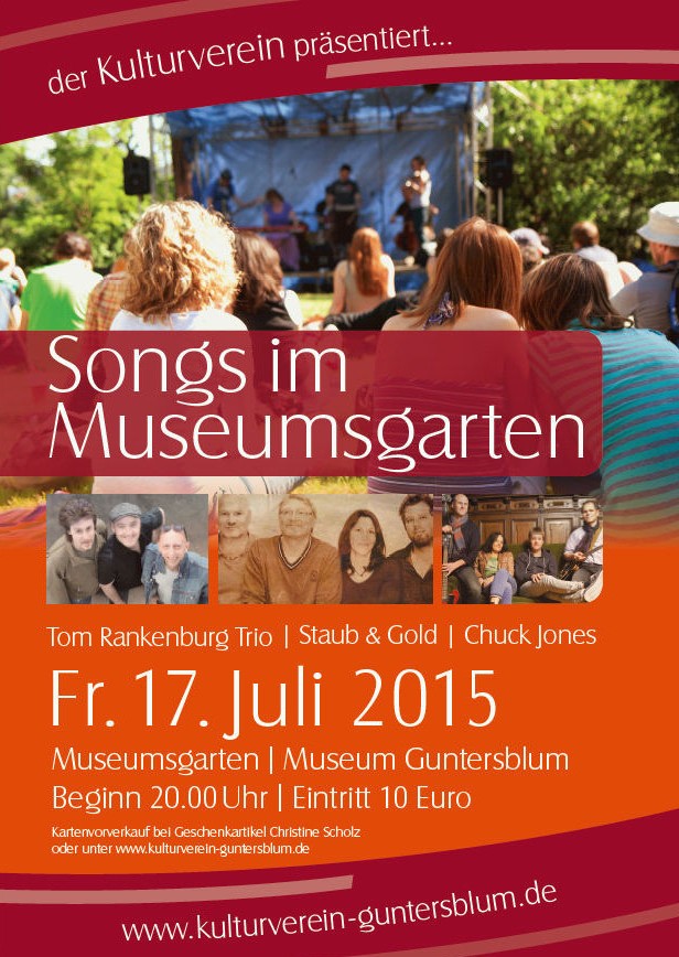 Songs im Museumsgarten Guntersblum (Kulturverein Guntersblum CC BY-NC-SA)