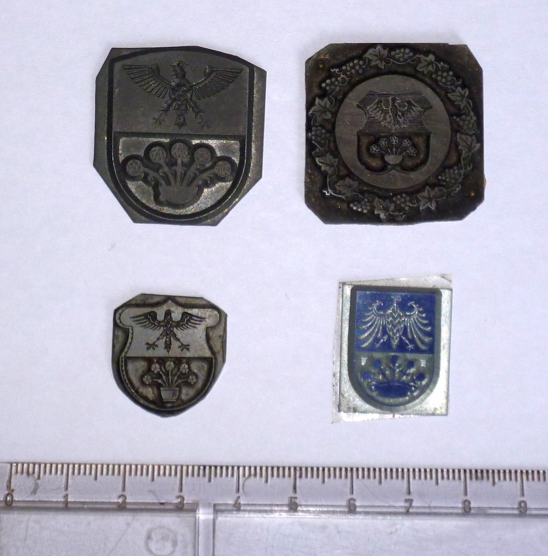 Guntersblumer Wappen Klischee für Buchdruck (Kulturverein Guntersblum CC BY-NC-SA)