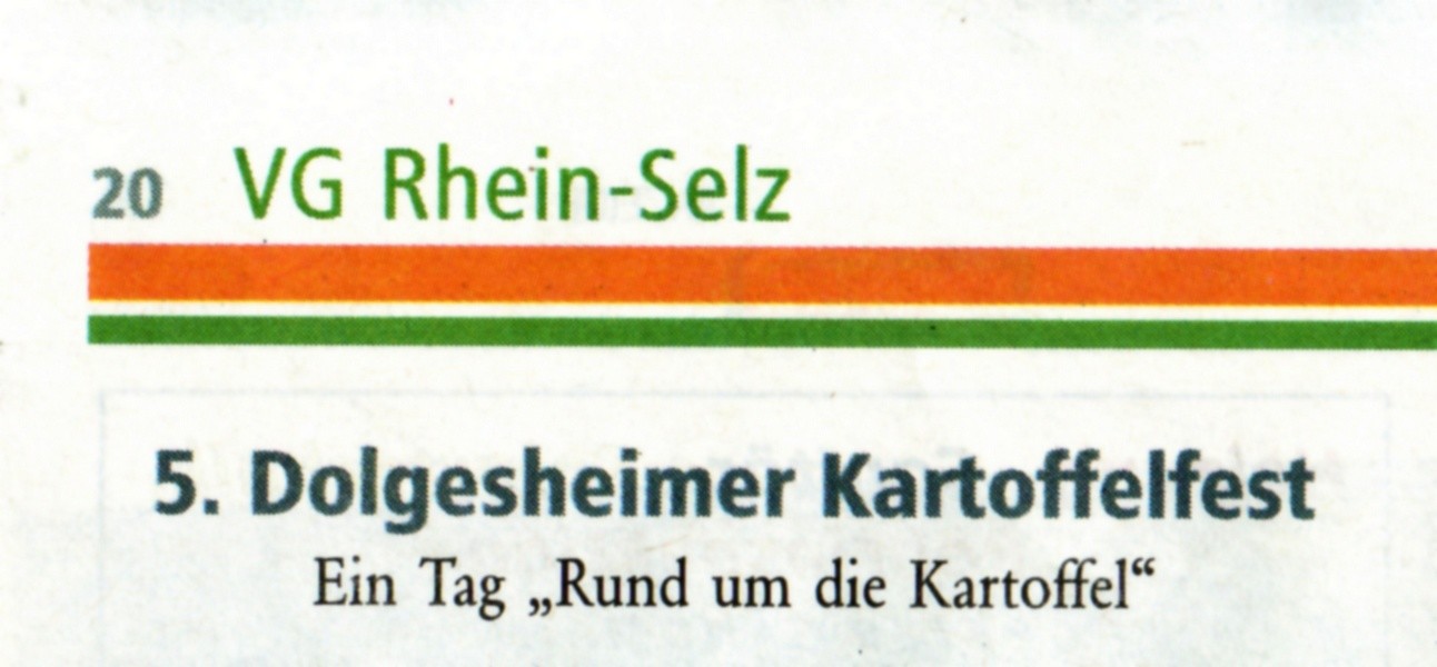 5. Dolgesheimer Kartoffelfest (Kulturverein Guntersblum CC BY-NC-SA)