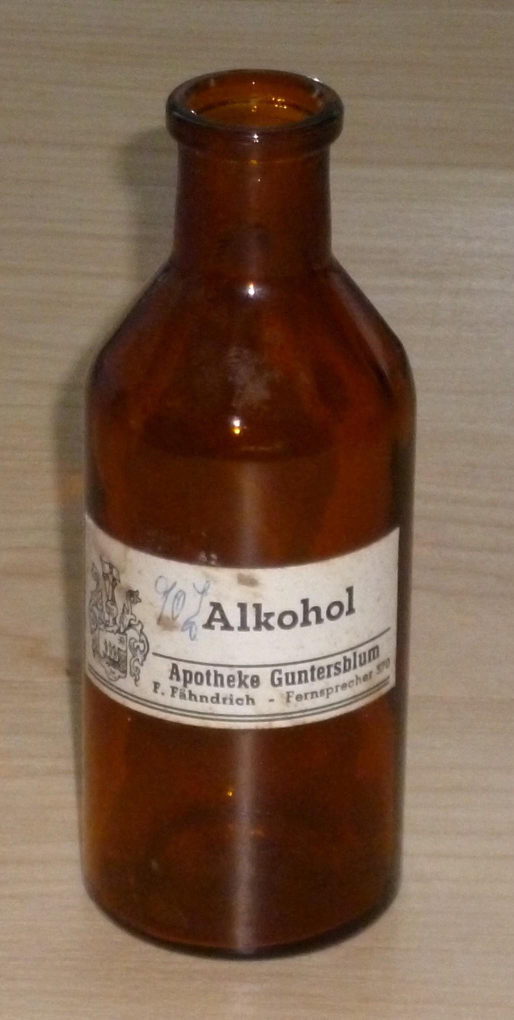 Flasche für Alkohol (Kulturverein Guntersblum CC BY-NC-SA)