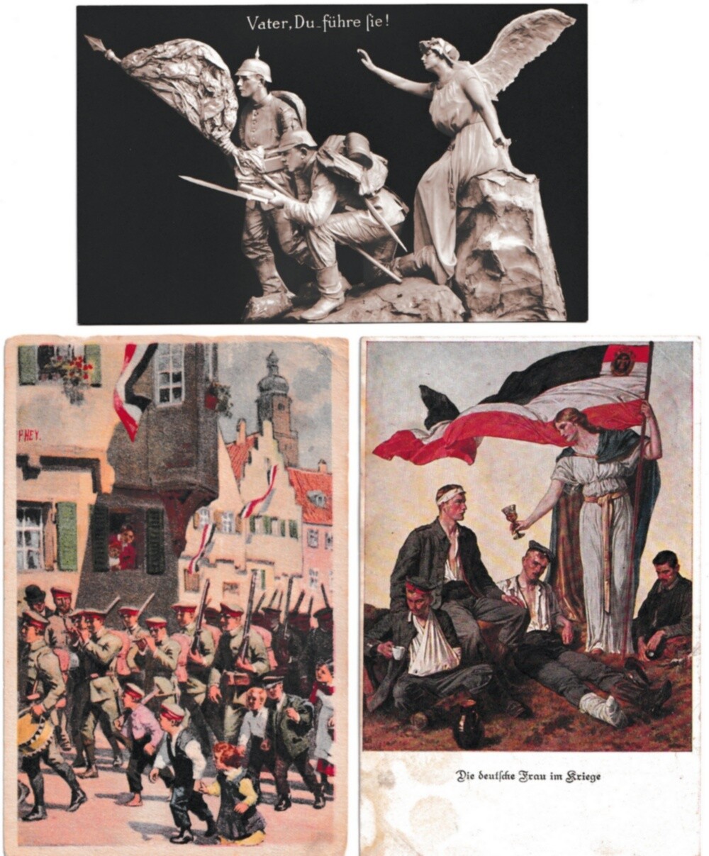 Postkarten vom ersten Weltkrieg (Kulturverein Guntersblum CC BY-NC-SA)