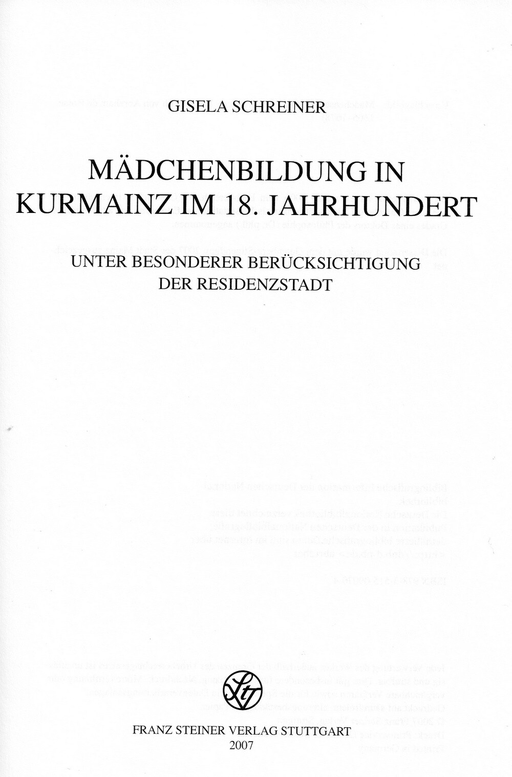 Mädchenbildung in Kurmainz im 18. Jahrhundert (Kulturverein Guntersblum CC BY-NC-SA)