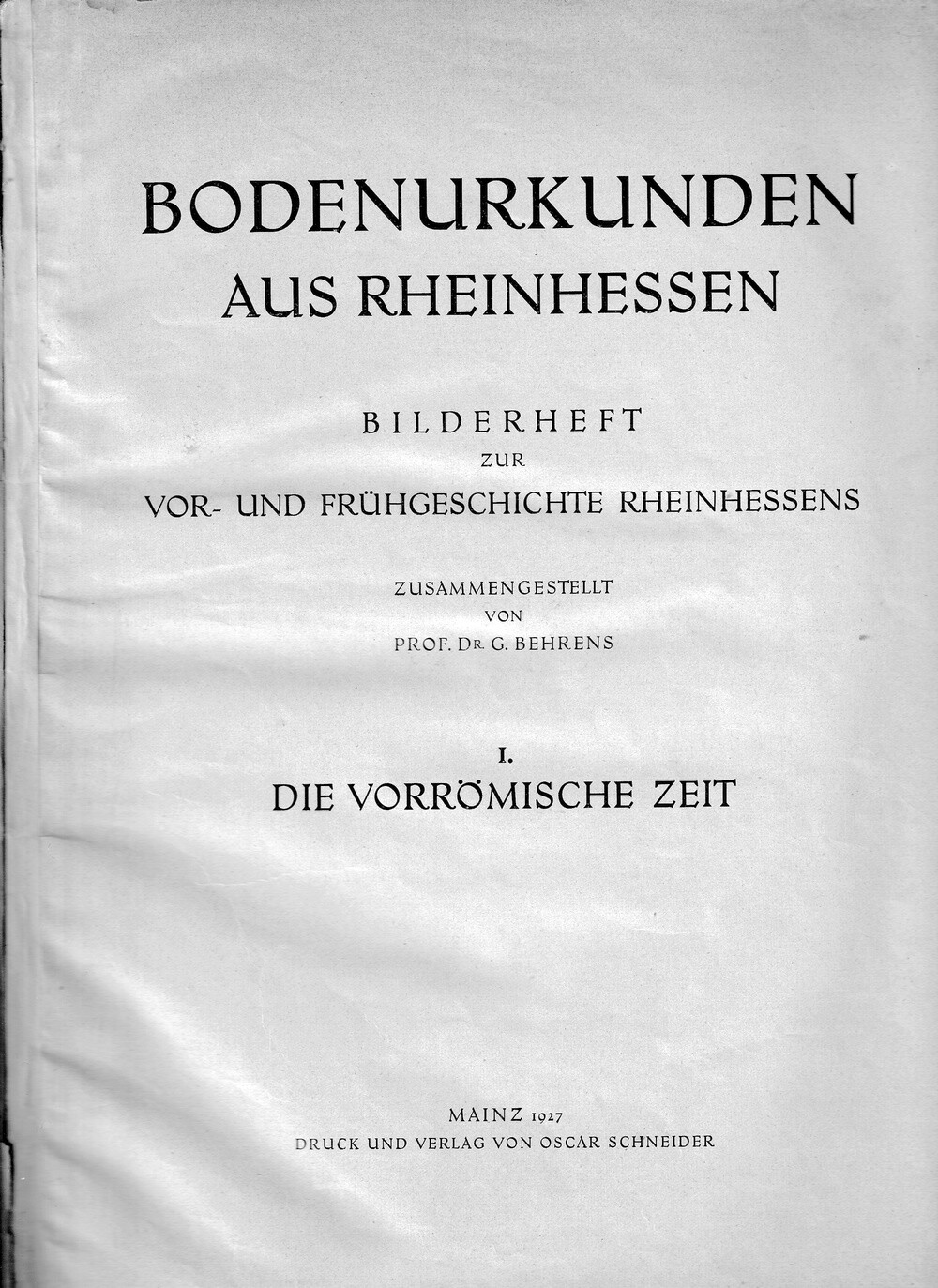 Bodenurkunden aus Rheinhessen (Kulturverein Guntersblum CC BY-NC-SA)