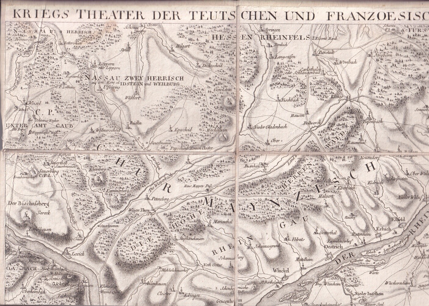 Kriegs-Theater Der Teutschen Und Franzoesischen Graenzlanden 1794 (Kulturverein Guntersblum CC BY-NC-SA)