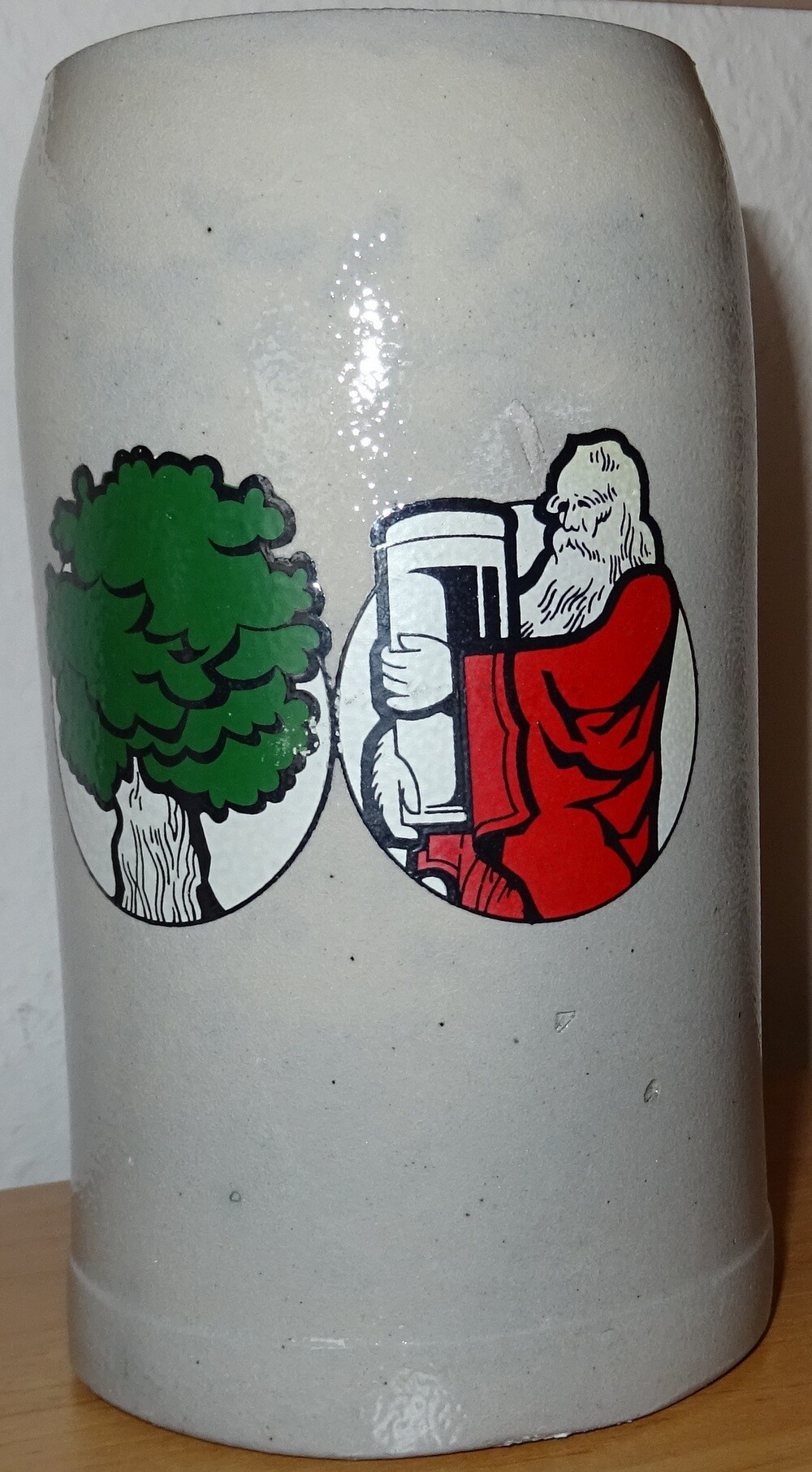 Bierkrug "Eichbaum Apostelbräu" (Kulturverein Guntersblum CC BY-NC-SA)