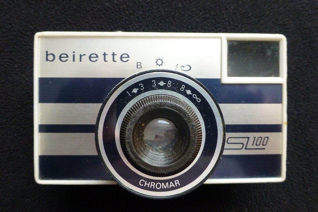 Beirette SL 100 Fotoapparat (Museum Guntersblum CC BY-NC-SA)