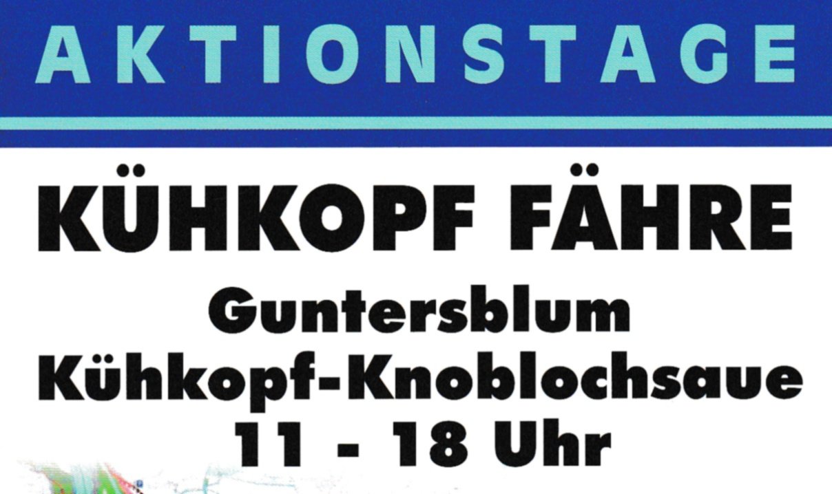 Förderverein Rheinfähre Kühkopf 2013 - 2020 (Kulturverein Guntersblum CC BY-NC-SA)