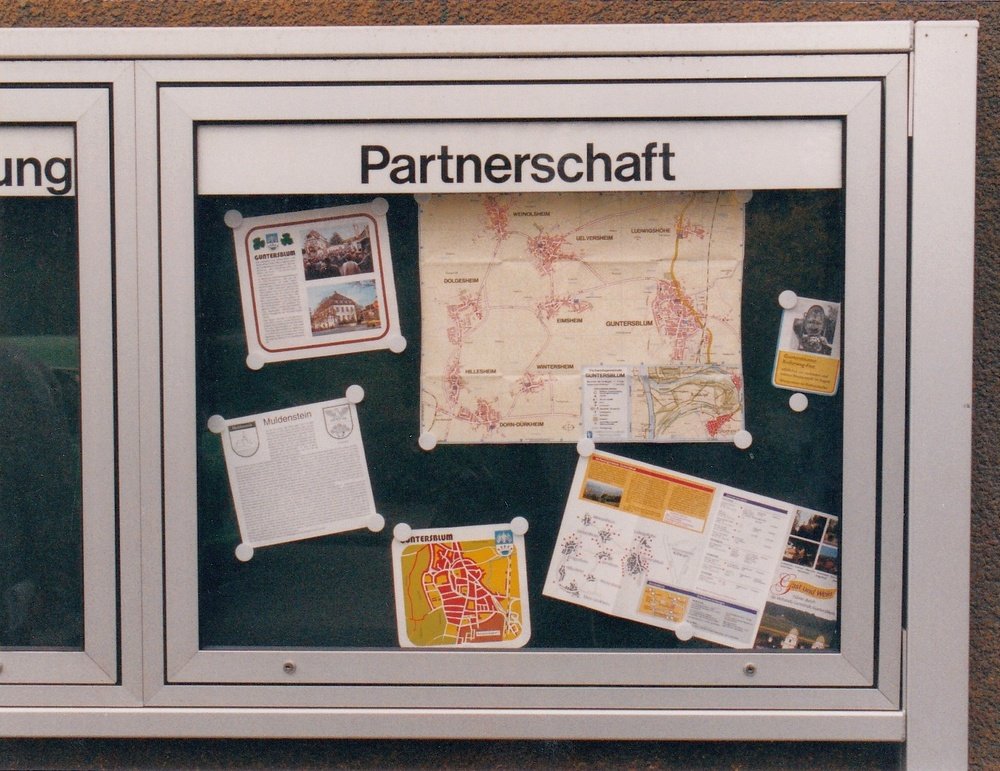 Guntersblumer Partnerschaft mit der Gemeinde Muldenstein (Museum Guntersblum CC BY-NC-SA)