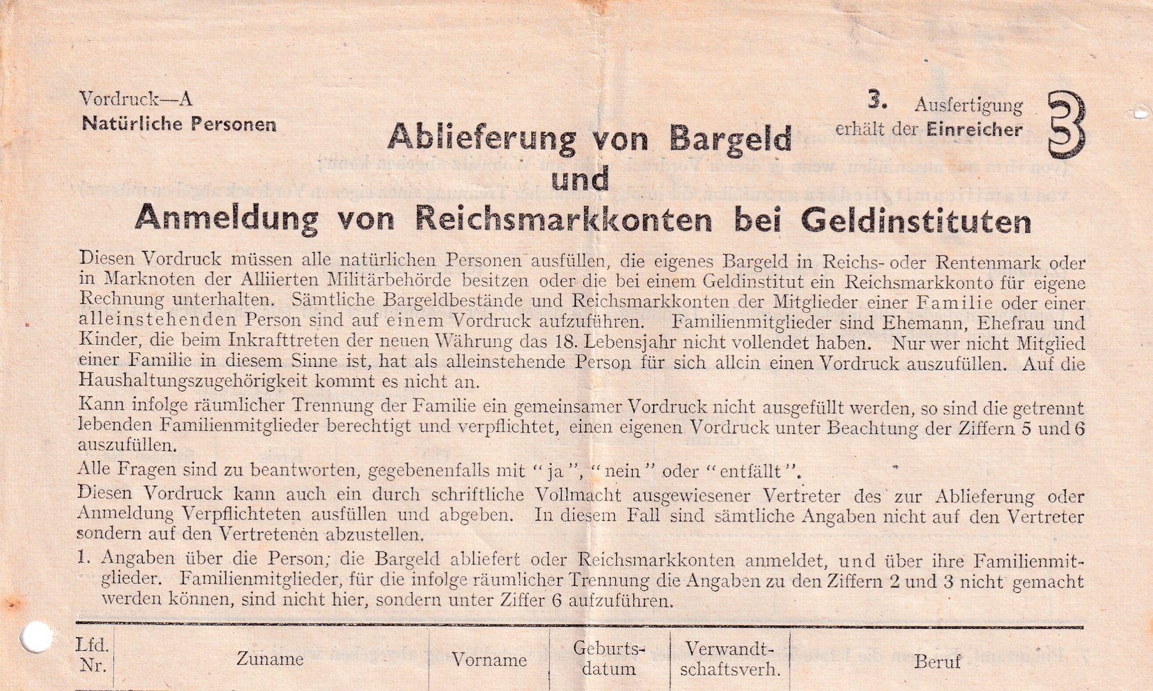 Einführung der Deutschen Mark (DM) am 20. Juni 1948 (Kulturverein Guntersblum CC BY-NC-SA)
