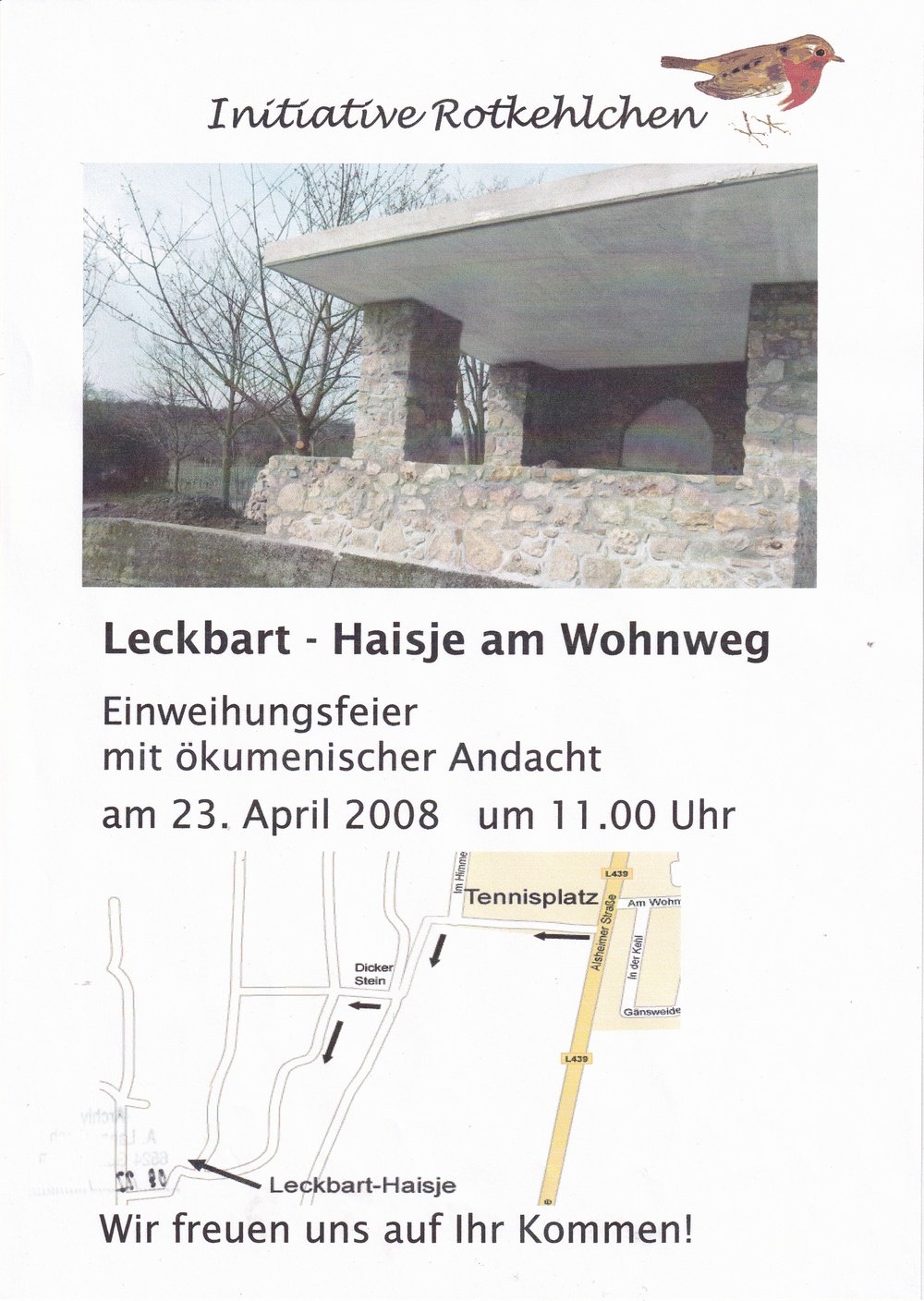 "Leckbart-Haisje" am Wohnweg Guntersblum (Museum Guntersblum CC BY-NC-SA)