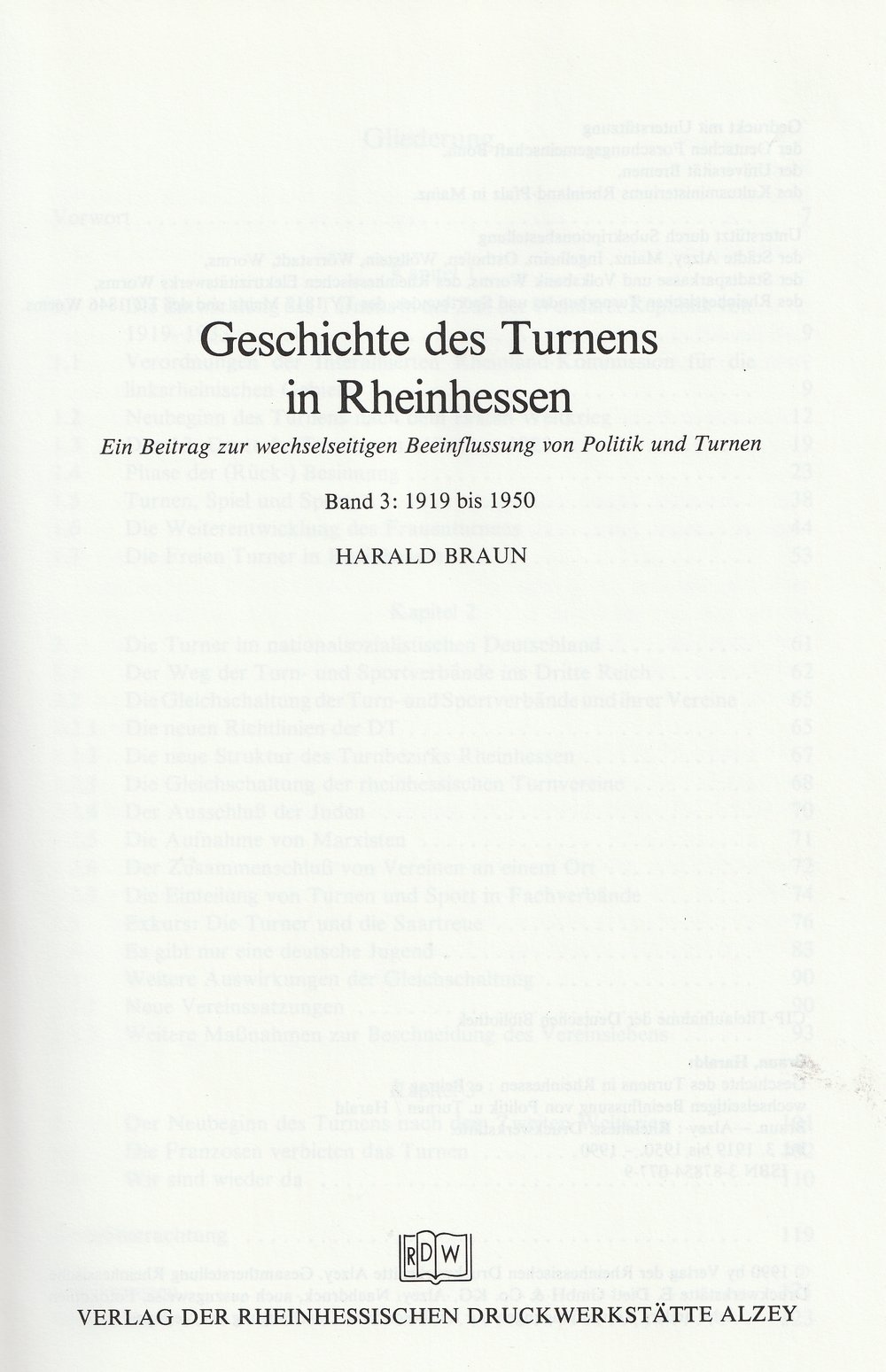 Geschichte des Turnens in Rheinhessen III (Kulturverein Guntersblum CC BY-NC-SA)