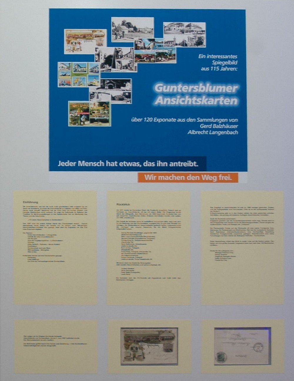 Ansichtskarten Guntersblum Ausstellung 2012 (Kulturverein Guntersblum CC BY-NC-SA)