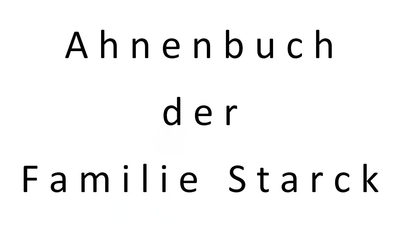 Ahnenbuch Stark (Kulturverein Guntersblum CC BY-NC-SA)