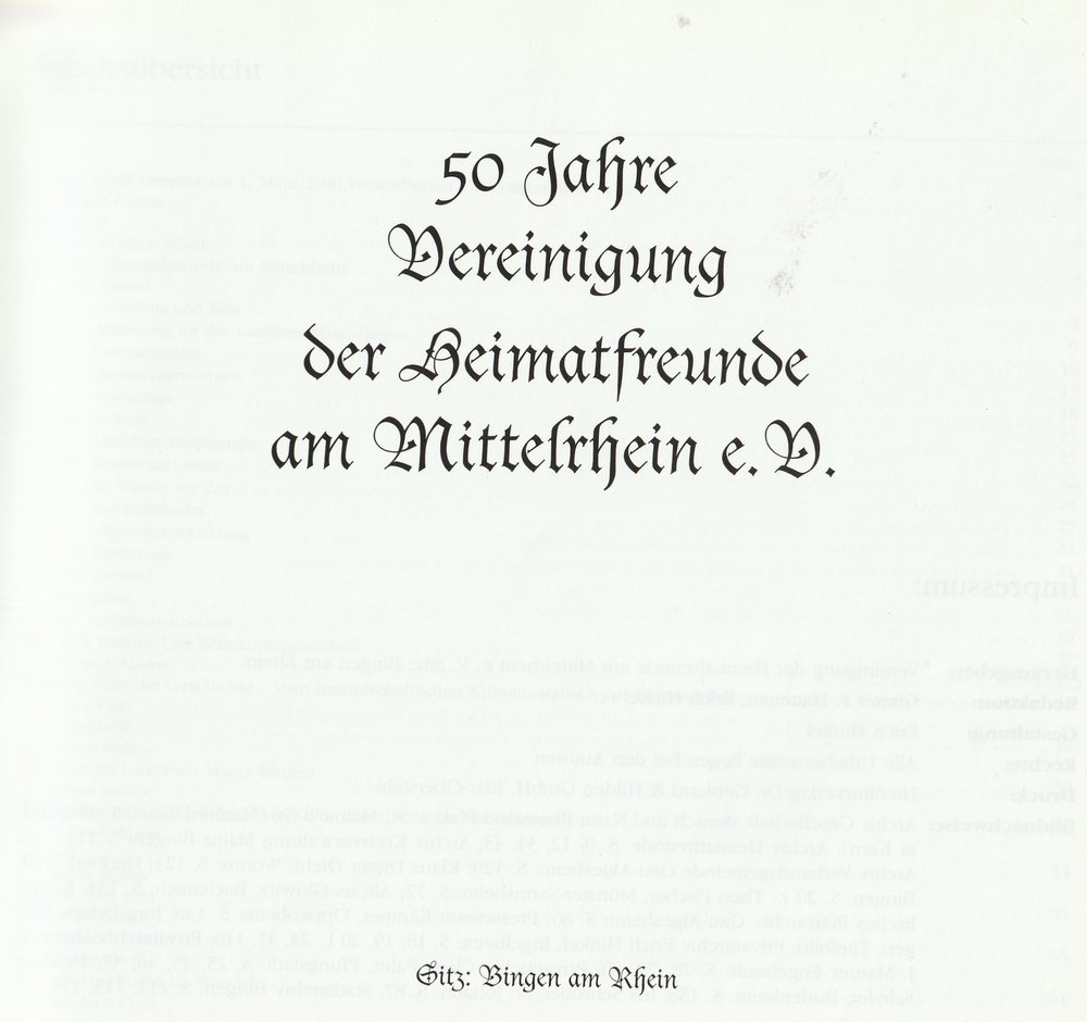 50 Jahre Vereinigung der Heimatfreunde am Mittelrhein e.V. (Museum Guntersblum CC BY-NC-SA)