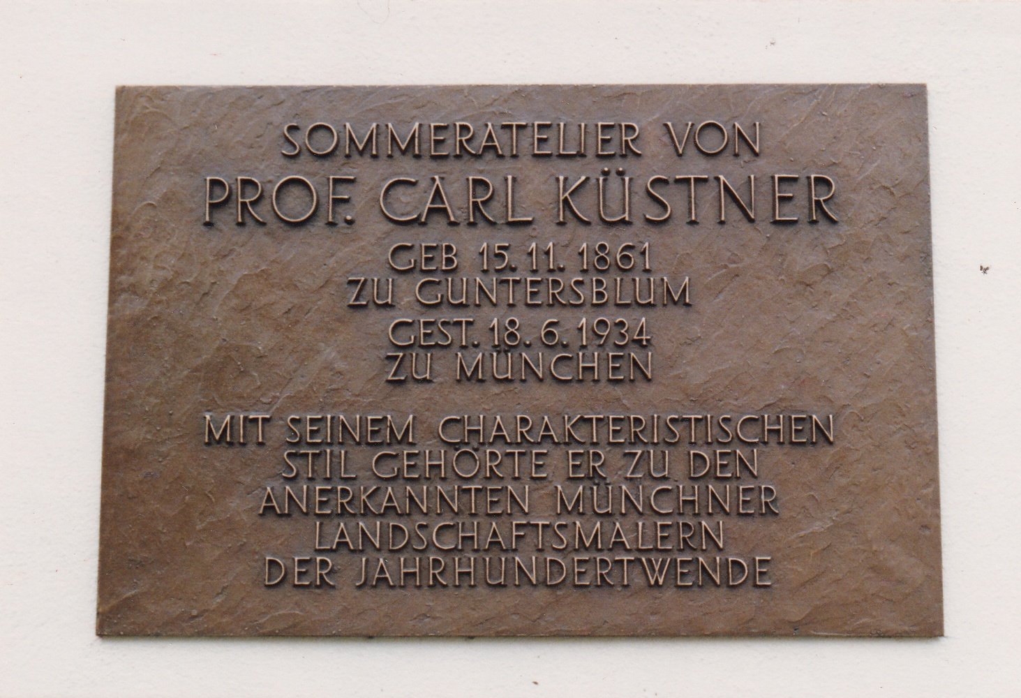 Carl-Küstner-Tafel (Museum Guntersblum CC BY-NC-SA)