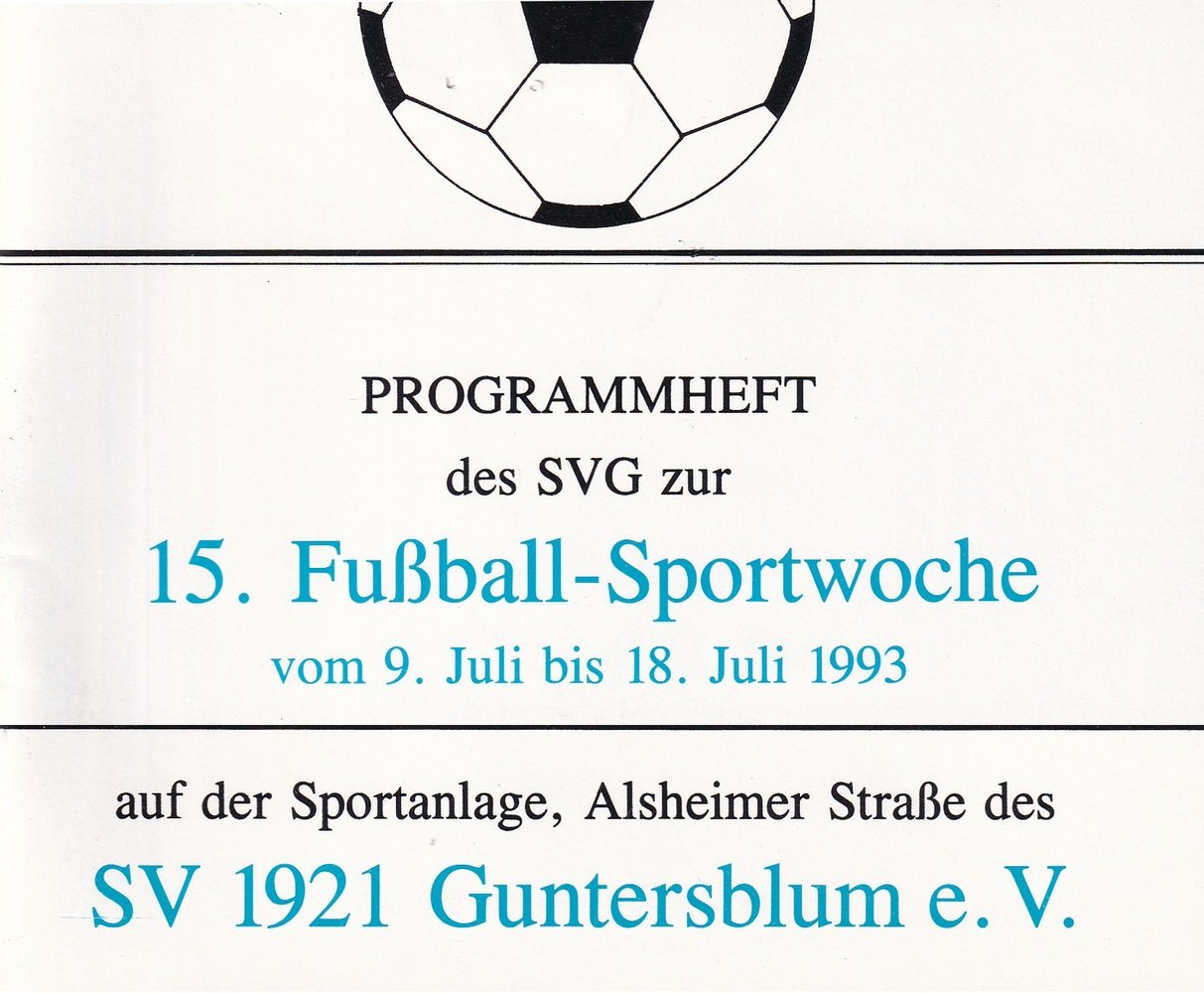 Sportwoche 1993 (Kulturverein Guntersblum CC BY-NC-SA)