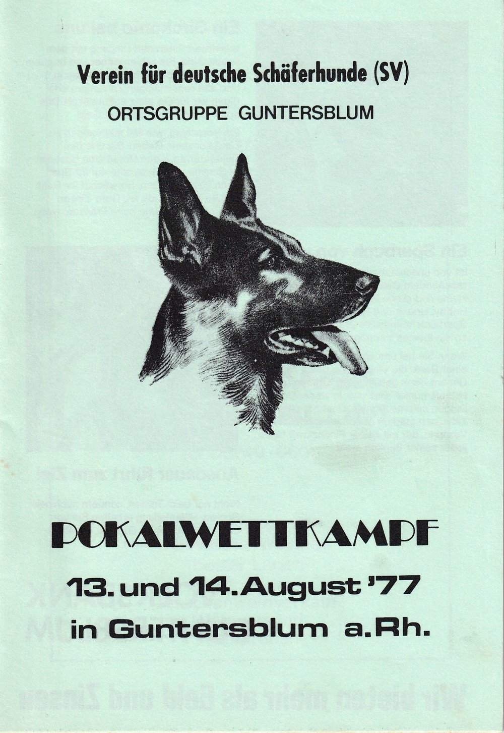 Schäferhund-Verein (Kulturverein Guntersblum CC BY-NC-SA)