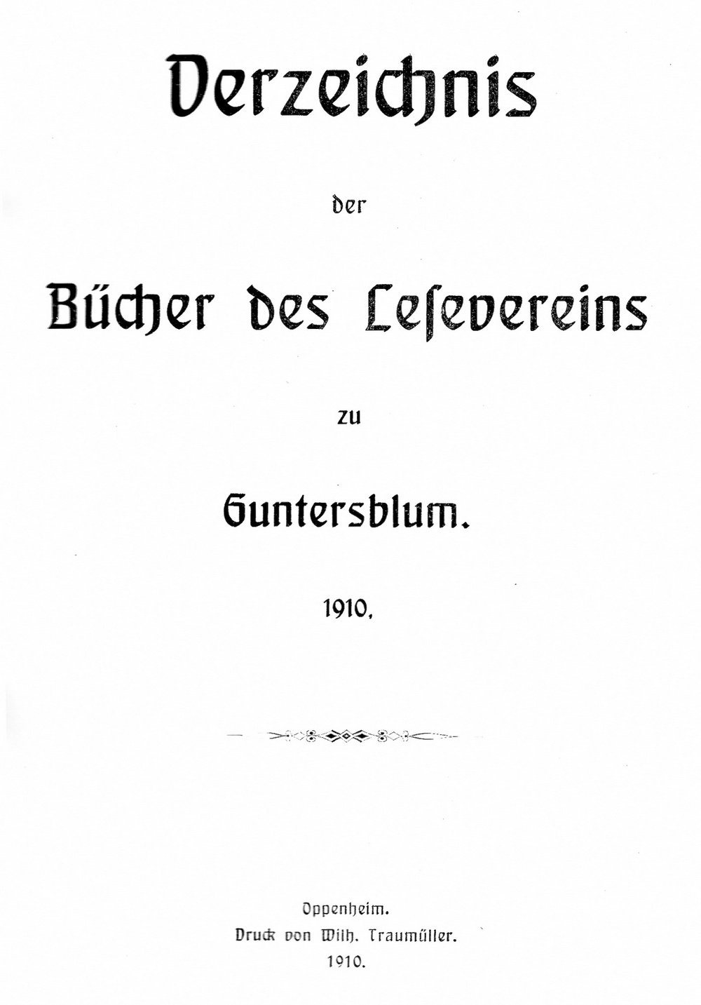 Leseverein (Kulturverein Guntersblum CC BY-NC-SA)