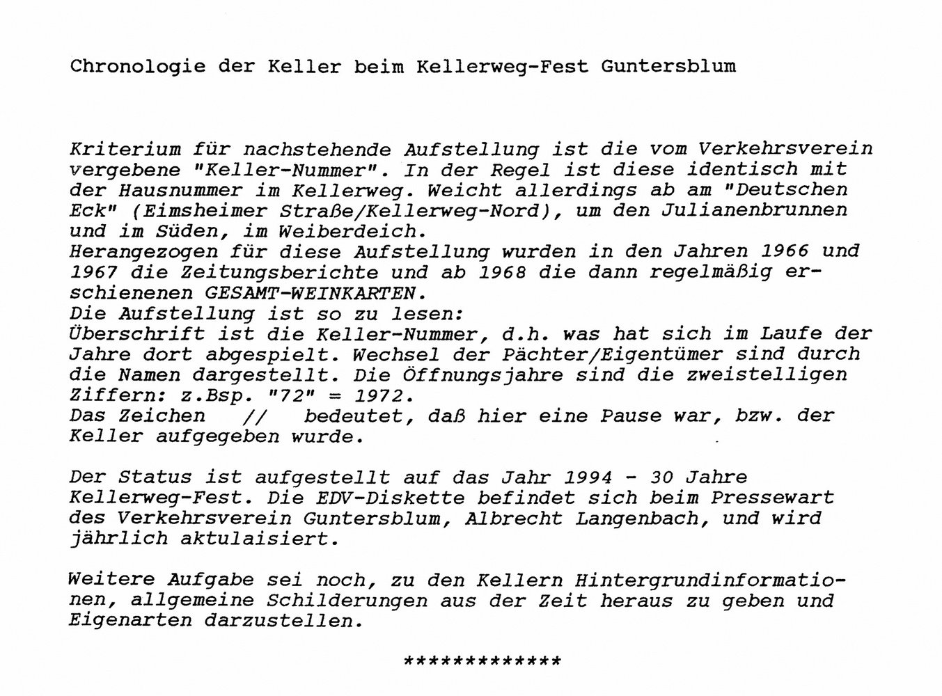 Chronologie der Keller (Kulturverein Guntersblum CC BY-NC-SA)