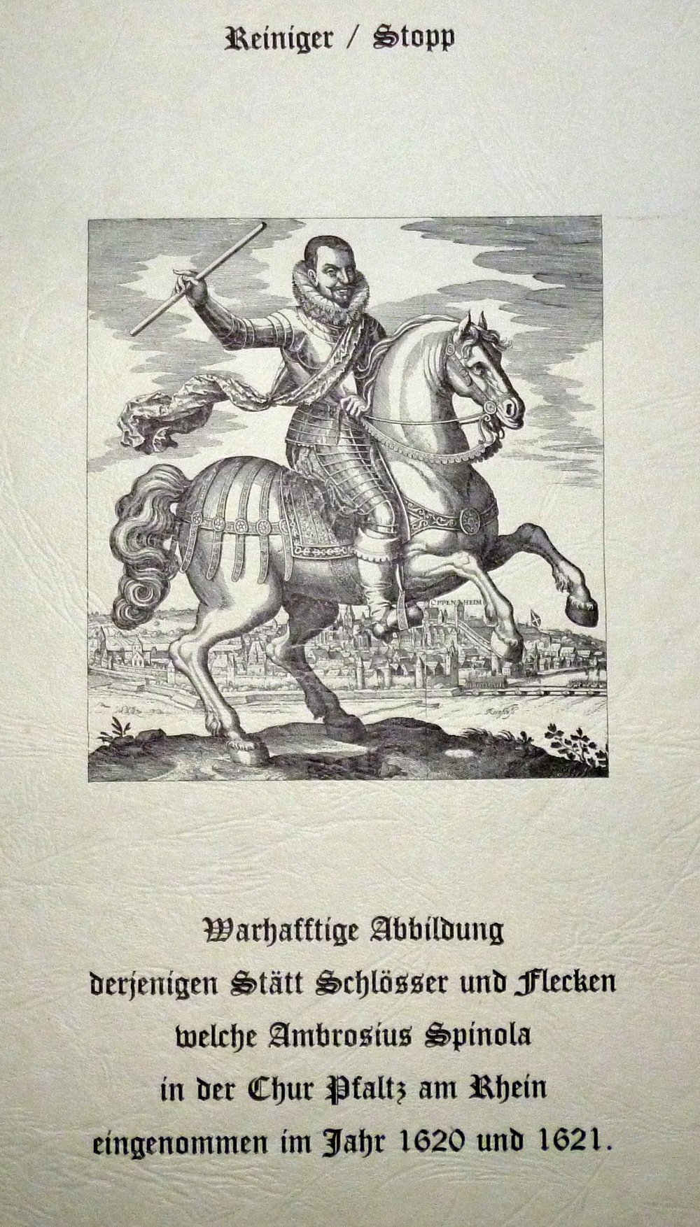 Flugblätter zur Spinolas Feldzug 1620 und 1621 (Kulturverein Guntersblum CC BY-NC-SA)