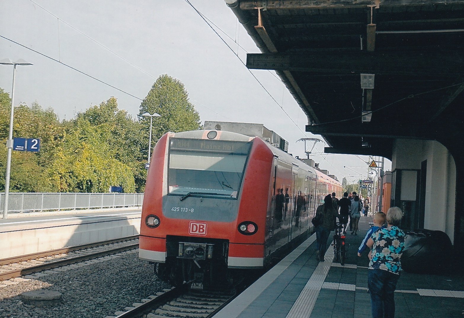 Einweihung des S-Bahnausbau Guntersblum (Museum Guntersblum CC BY-NC-SA)