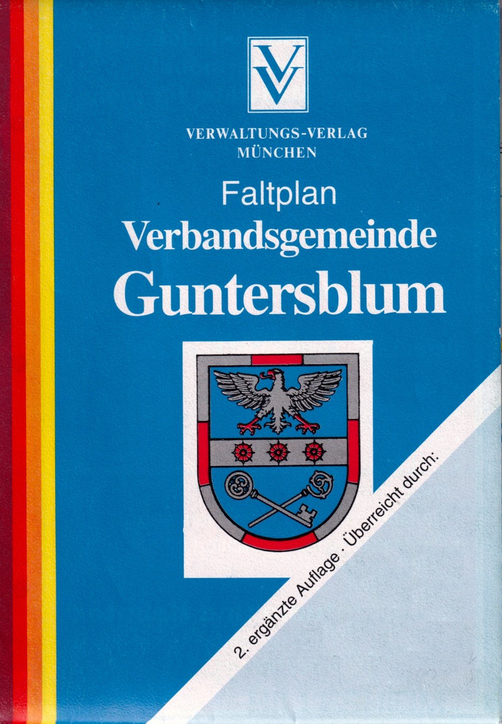Faltkarten der Verbandsgemeinde Guntersblum (Kulturverein Guntersblum CC BY-NC-SA)