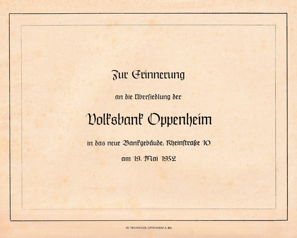 VB Oppenheim 1952 (Kulturverein Guntersblum CC BY-NC-SA)