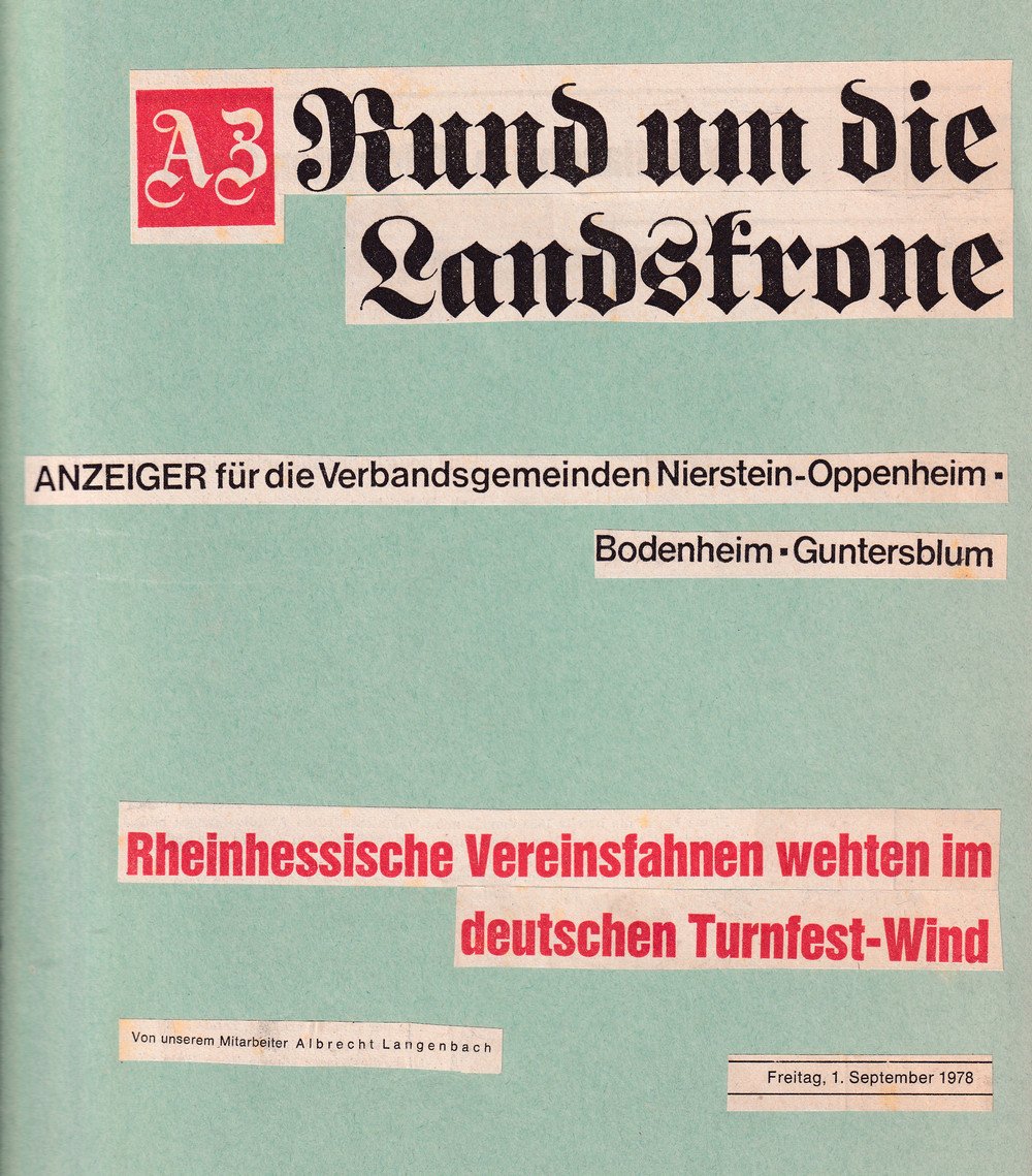 Rheinhessische Vereinsfahnen (Kulturverein Guntersblum CC BY-NC-SA)