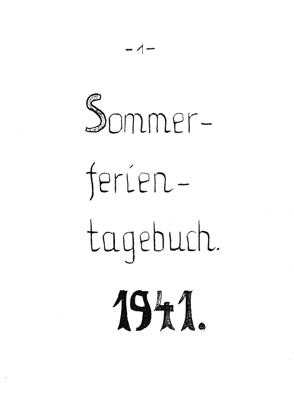 Sommerferien 1941 (Kulturverein Guntersblum CC BY-NC-SA)