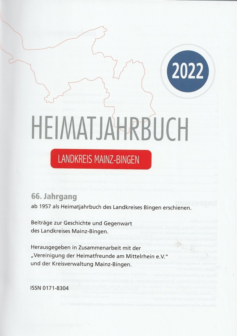 Heimatjahrbuch Landkreis Mainz-Bingen 2022 (Museum Guntersblum CC BY-NC-SA)