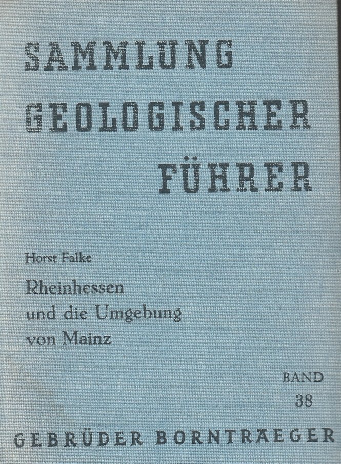 Sammlung geologischer Führer - Rheinhessen und die Umgebung von Mainz (Museum Guntersblum CC BY-NC-SA)