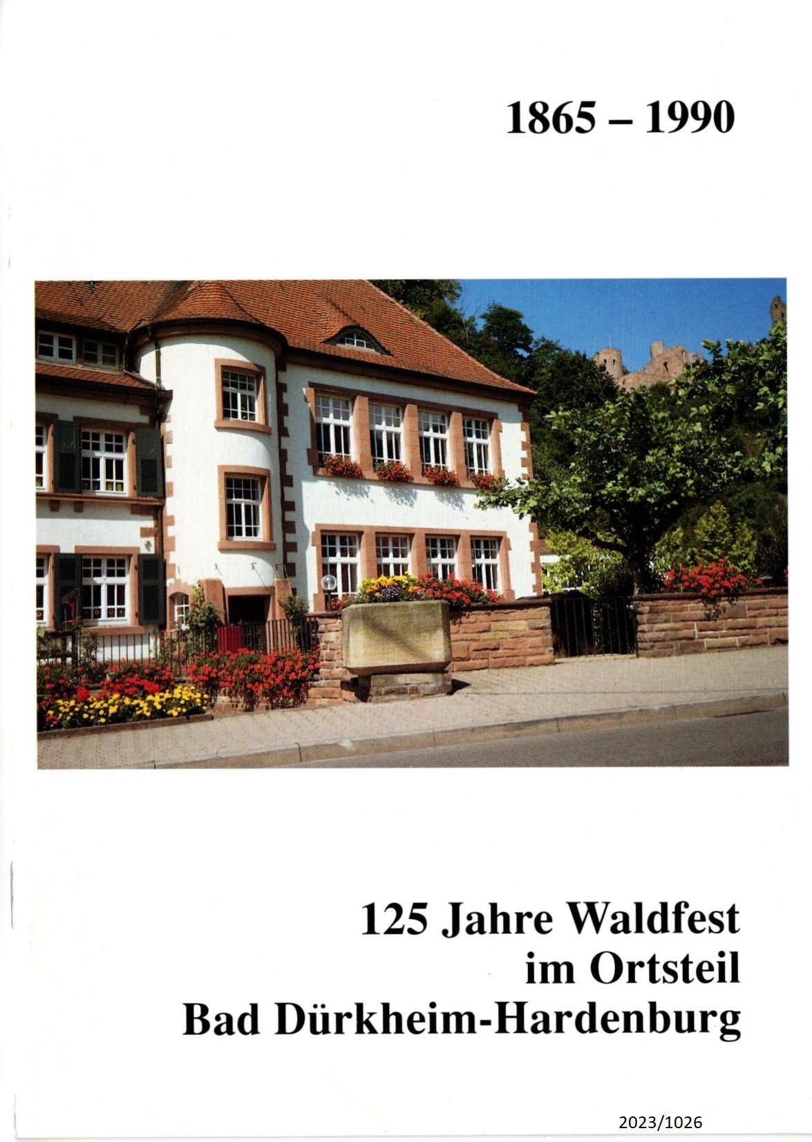125 Waldfest im Ortsteil Bad Dürkheim-Hardenburg (Stadtmuseum Bad Dürkheim im Kulturzentrum Haus Catoir CC BY-NC-SA)