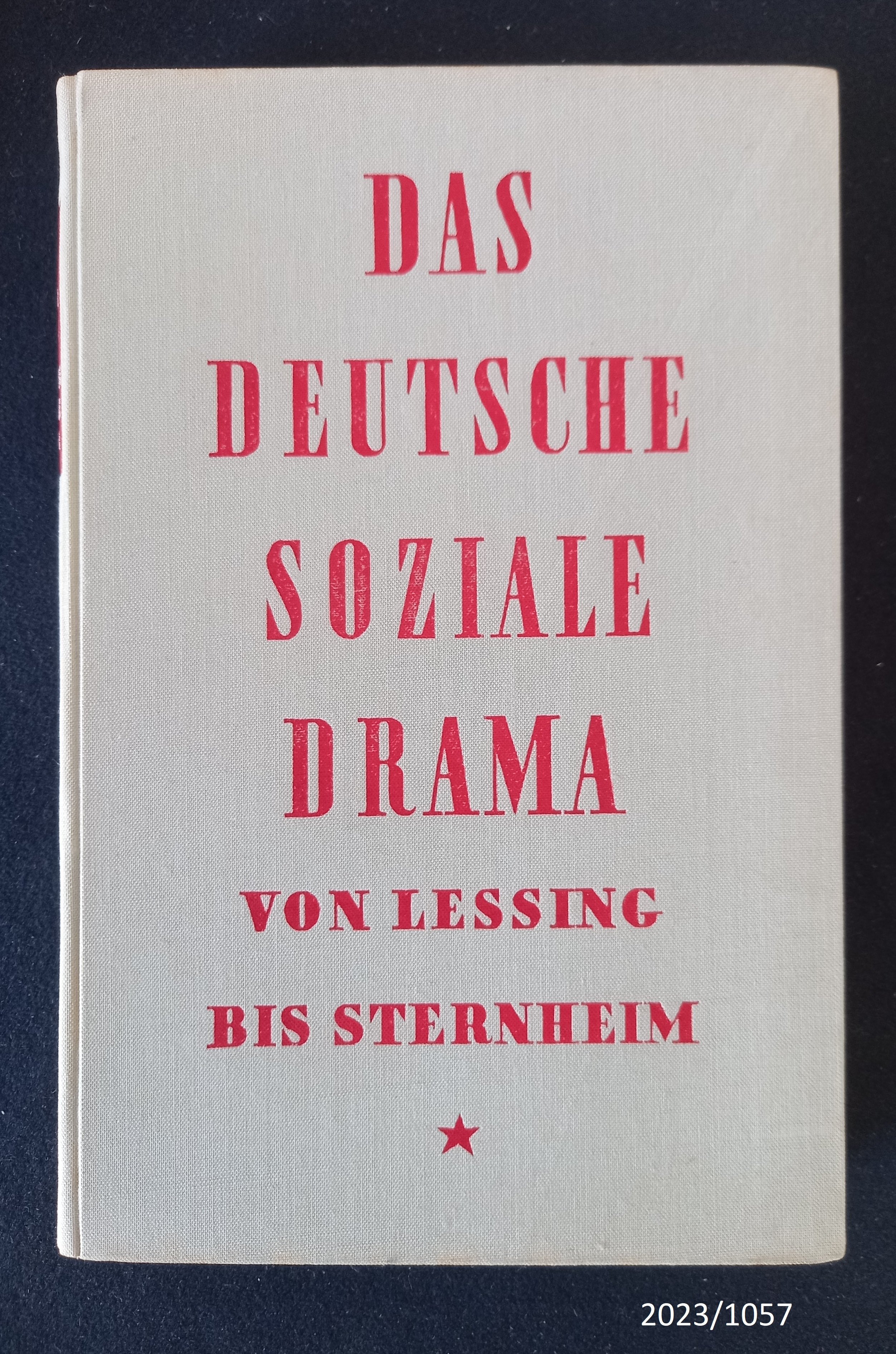 Buch Elise Dosemheimer, Das Deutsche Soziale Drama (Stadtmuseum Bad Dürkheim im Kulturzentrum Haus Catoir CC BY-NC-SA)