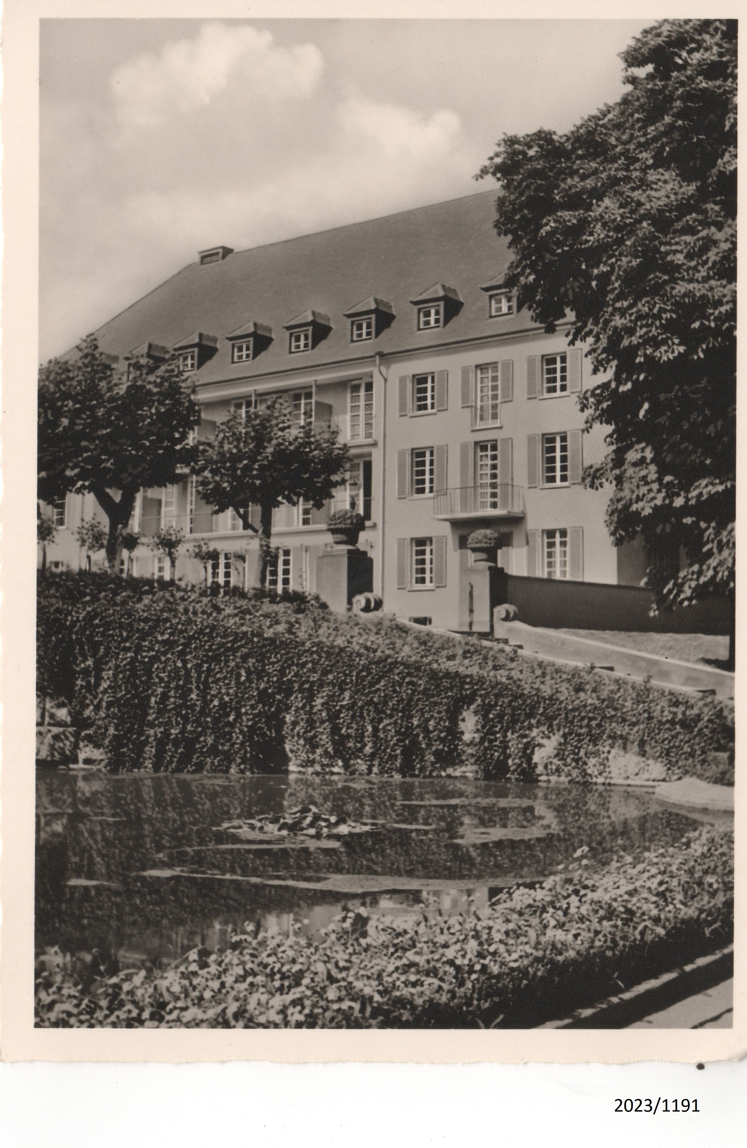 Bad Dürkheim, Kurparkhotel, 1950er Jahre (Stadtmuseum Bad Dürkheim im Kulturzentrum Haus Catoir CC BY-NC-SA)