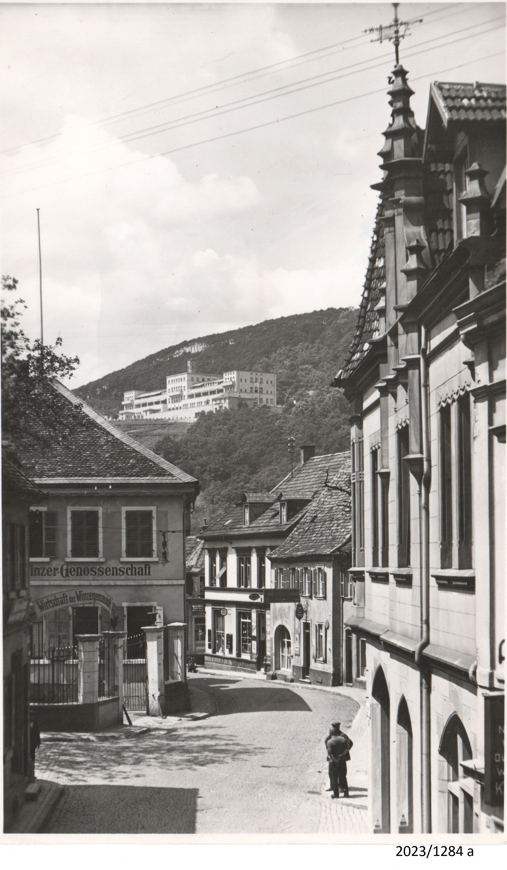 Bad Dürkheim, Blick in die Kaiserslauterer Straße, 1930er Jahre (Stadtmuseum Bad Dürkheim im Kulturzentrum Haus Catoir CC BY-NC-SA)