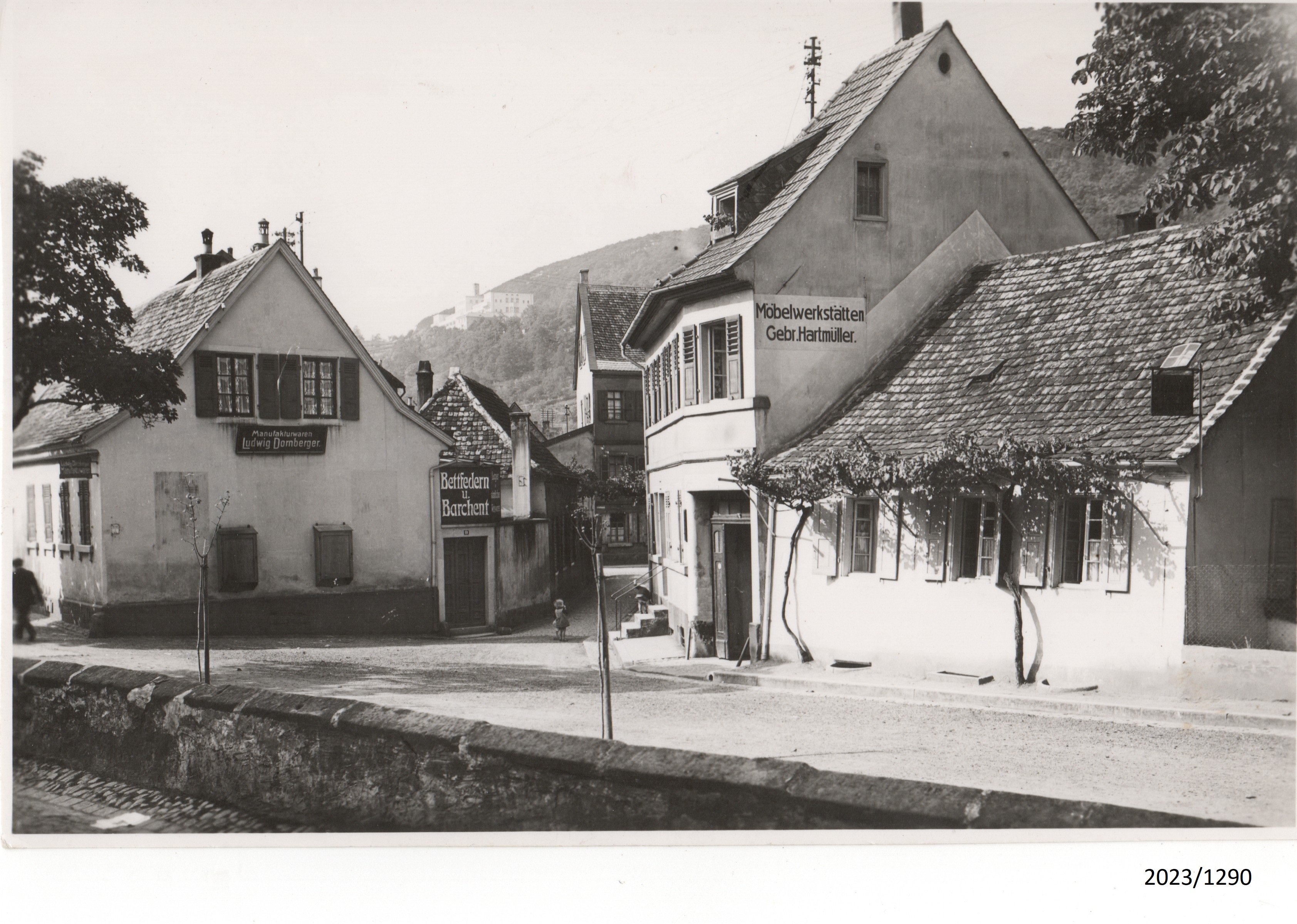Bad Dürkheim, Teil der Gerberstraße, 1930er Jahre (Stadtmuseum Bad Dürkheim im Kulturzentrum Haus Catoir CC BY-NC-SA)