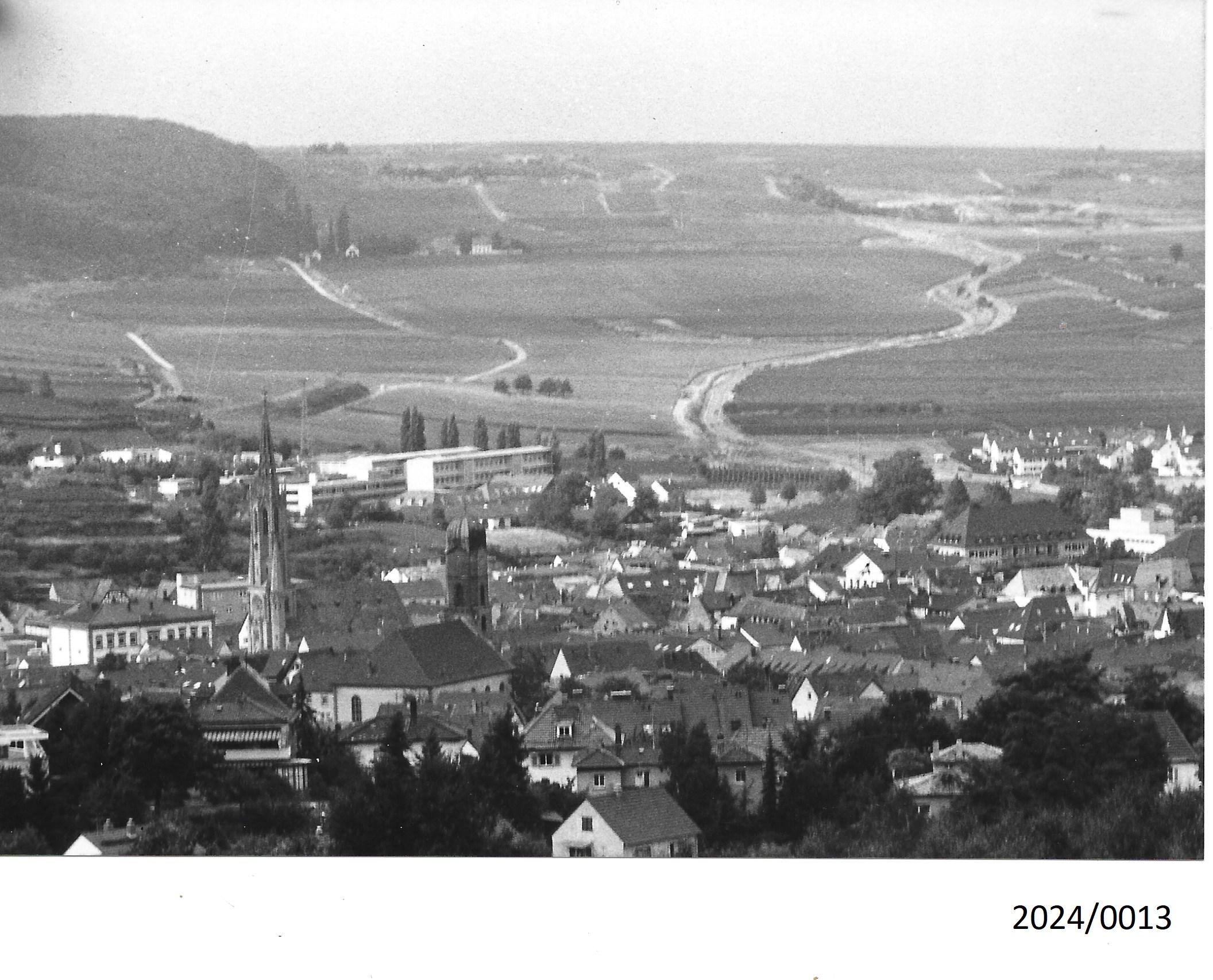 Bad Dürkheim, Teilansicht, 1970er Jahre (Stadtmuseum Bad Dürkheim im Kulturzentrum Haus Catoir CC BY-NC-SA)