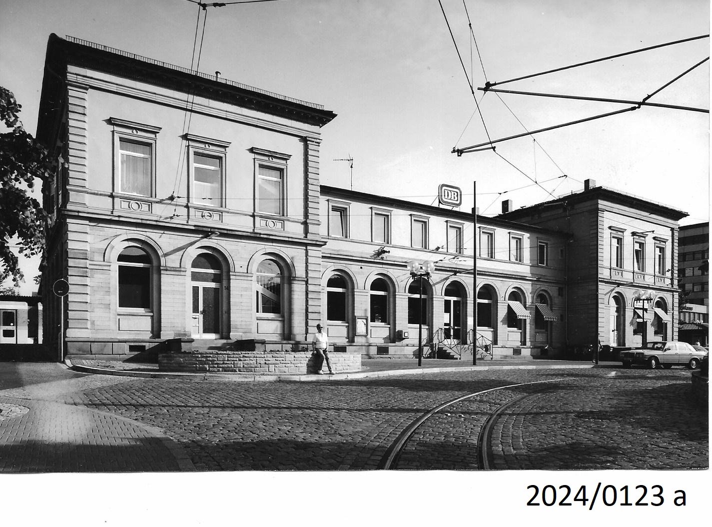 Bad Dürkheim, Bahnhof, 1991 (Stadtmuseum Bad Dürkheim im Kulturzentrum Haus Catoir CC BY-NC-SA)