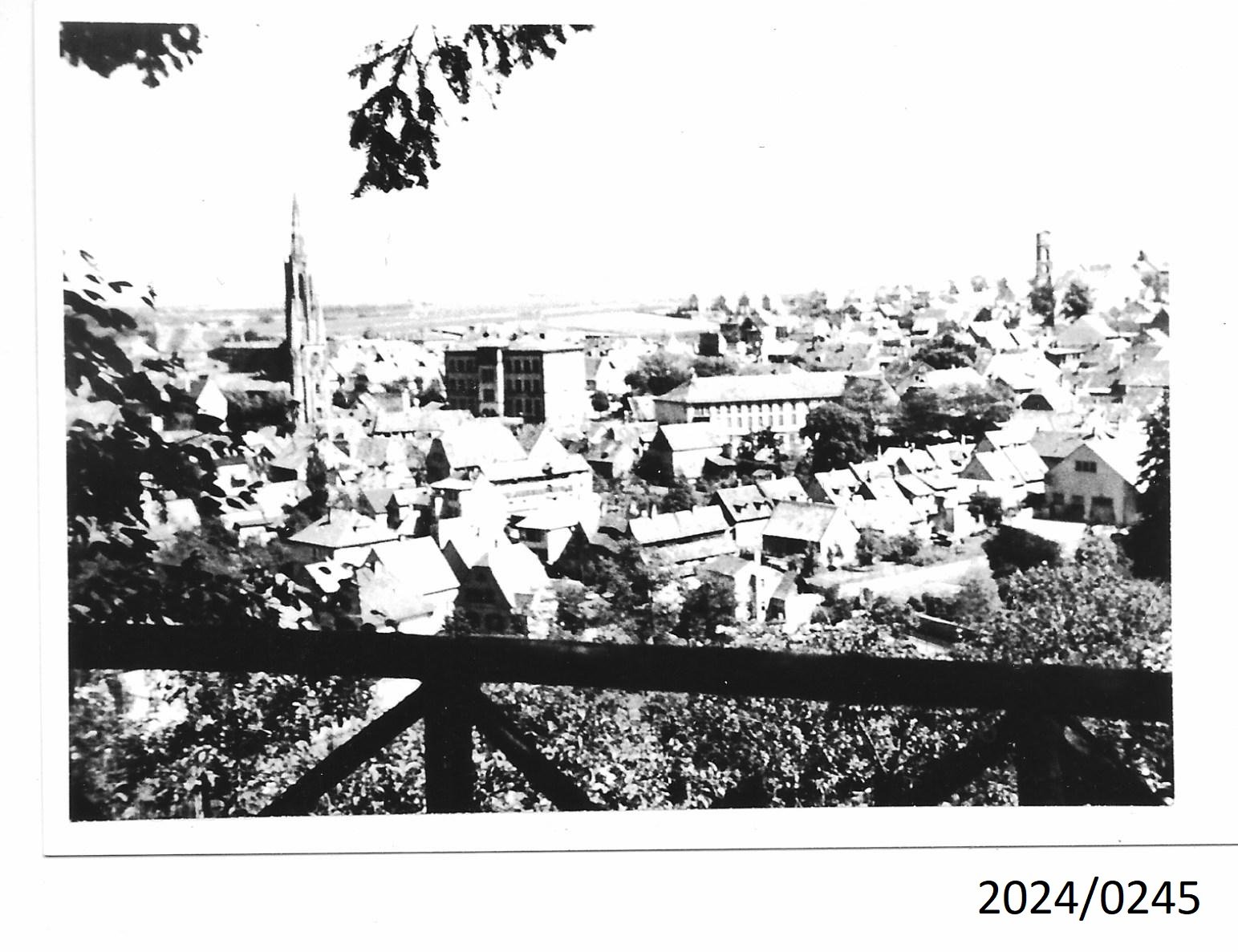Bad Dürkheim, Ansicht von Westen, nach 1945 (Stadtmuseum Bad Dürkheim im Kulturzentrum Haus Catoir CC BY-NC-SA)